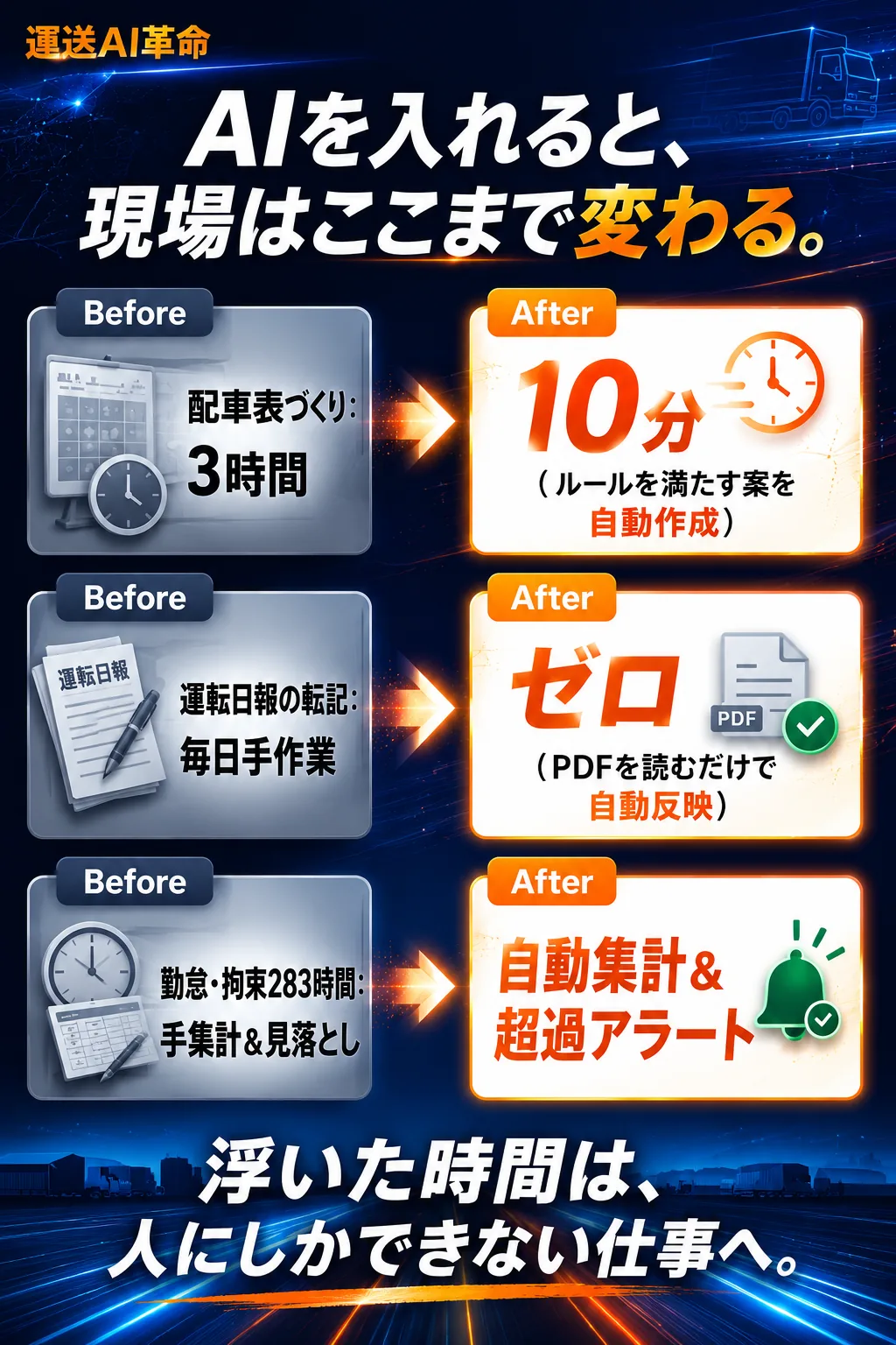 AI導入で現場はこう変わる